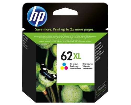 HP 62XL CARTUCHO DE TINTA HP62XL TRICOLOR (C2P07AE)