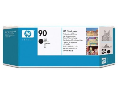 Cabezal impresion hp 90 c5054a negro