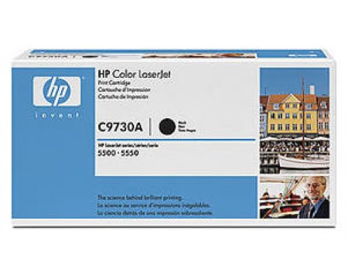 Toner hp c9730a 645a negro 13000