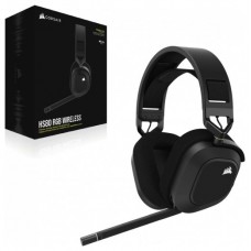 Corsair HS80 RGB Auriculares Inalámbrico Diadema Juego Negro