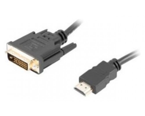 Cable hdmi lanberg macho dvi - d 24+1