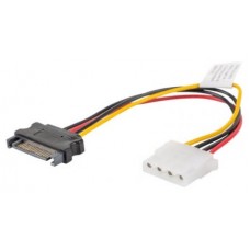 Cable alimentacion lanberg molex hembra sata