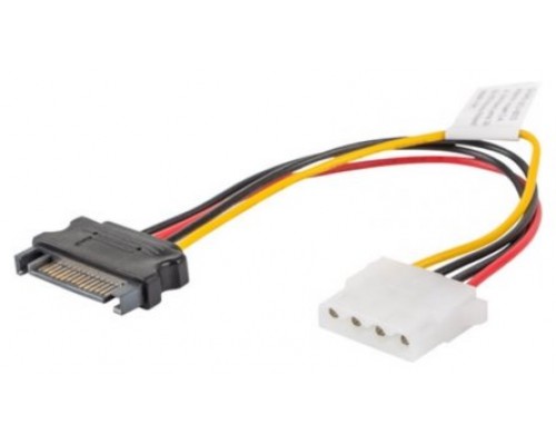 Cable alimentacion lanberg molex hembra sata