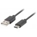 Cable usb lanberg 2.0 macho usb