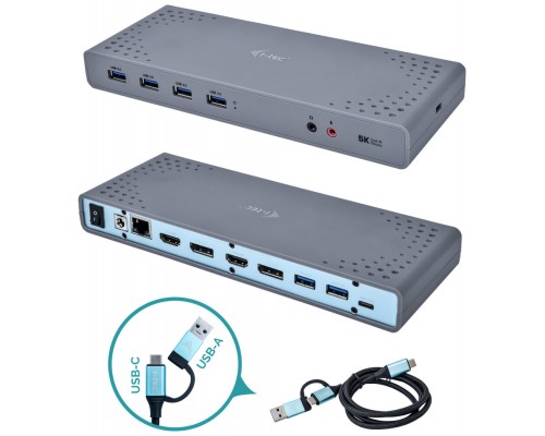 USB 3.0/USB-C DOCKING STATION 5K/2X