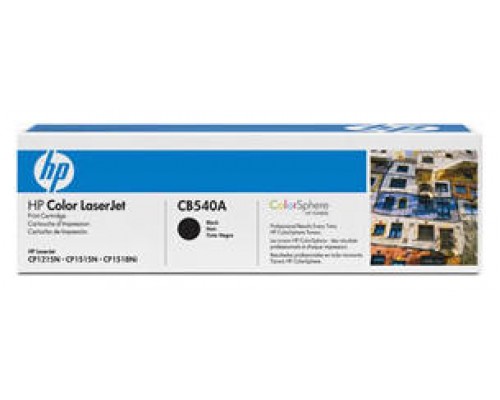 HP 125A TONER HP125A NEGRO (CB540A)