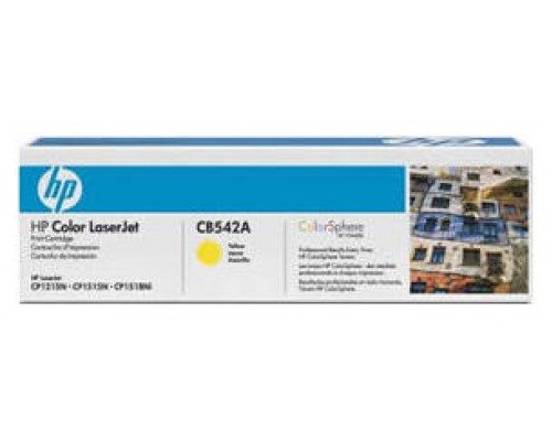 HP 125A TONER HP125A AMARILLO (CB542A)