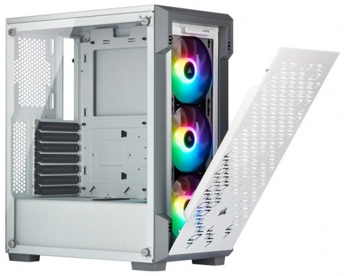 Corsair iCUE 220T RGB Airflow Midi Tower Blanco