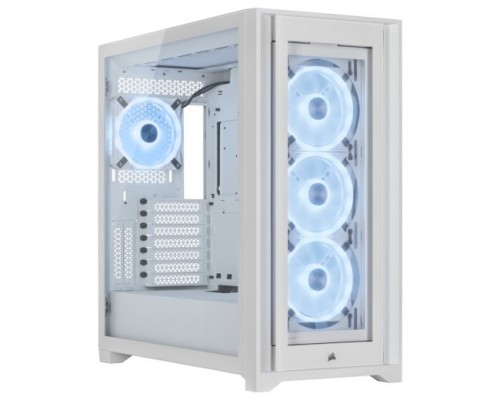 Corsair 5000X RGB QL Edition Midi Tower Blanco