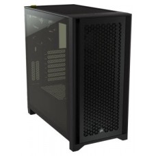 CAJA CORSAIR ICUE 4000D RGB AIRFLOW CRISTAL TEMPLADO NEGRA CC-9011240-WW