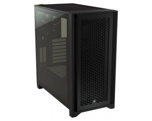 CAJA CORSAIR ICUE 4000D RGB AIRFLOW CRISTAL TEMPLADO NEGRA CC-9011240-WW