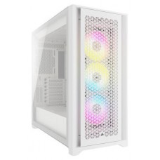 CAJA CORSAIR ICUE 5000D RGB AIRFLOW CRISTAL TEMPLADO BLANCA CC-9011243-WW