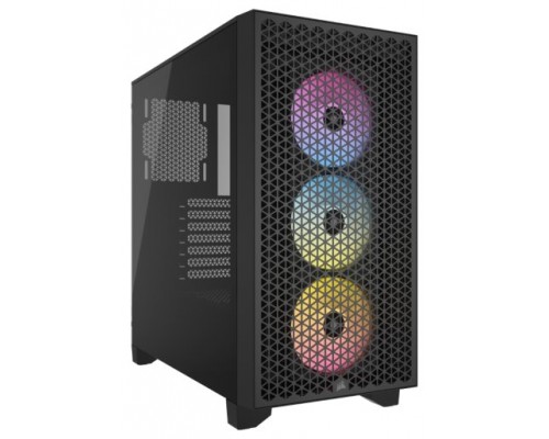 CAJA CORSAIR 3000D AIRFLOW MID-TOWER CRISTAL TEMPLADO NEGRA CC-9011251-WW