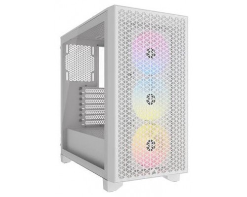 CAJA CORSAIR 3000D AIRFLOW MID-TOWER CRISTAL TEMPLADO BLANCA CC-9011252-WW