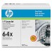 Pack toner hp 64x cc364x negro