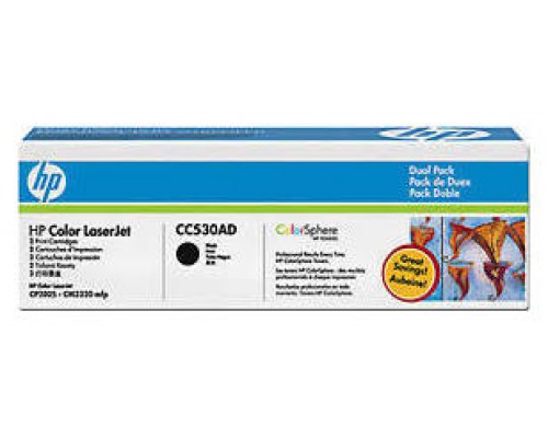 HP 304A TONER HP304A NEGRO (CC530AD)