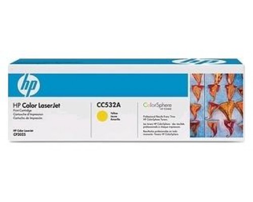 HP 304A TONER HP304A AMARILLO (CC532A)