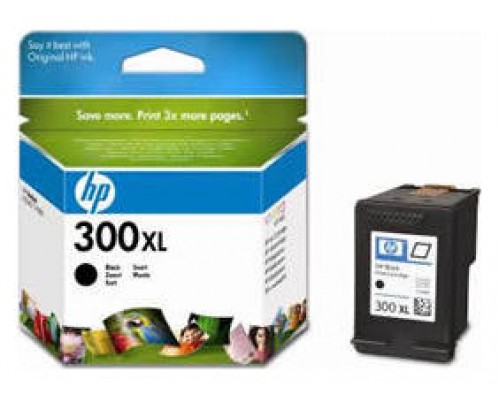 HP Cartucho de tinta original 300XL de alta capacidad negro