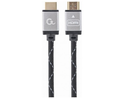 CABLE TRENZADO HDMI 2.0 4K 60HZ GEMBIRD SELECT PLUS SERIES CON ETHERNET 1M NEGRO