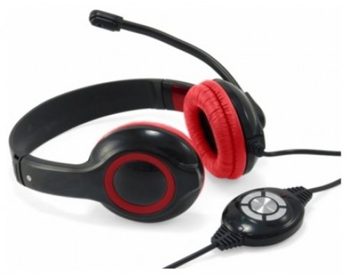 Auricular conceptronic usb + microfono flexible