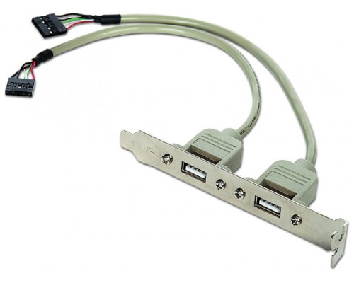 SLOT BRACKET GEMBIRD 2x USB