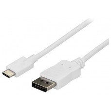 CABLE 1 8M USB-C A DP BLANCO