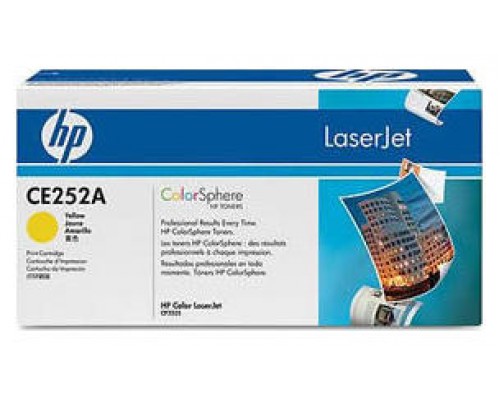 Toner hp 504a ce252a amarillo 7000