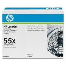 Toner hp 55x ce255x negro 12500