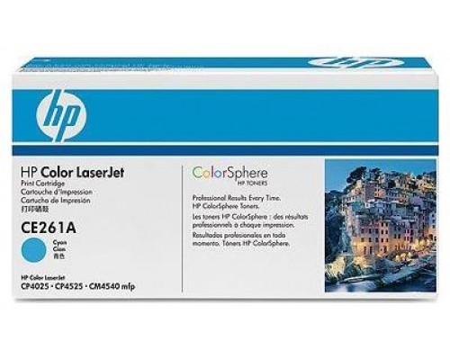 Toner hp 648a cian ce261a cp4525dn