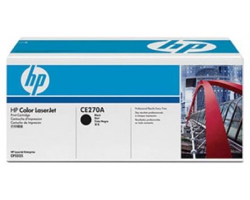 Toner hp ce270a negro 13500 páginas