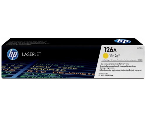 HP 126A TONER HP126A AMARILLO (CE312A)