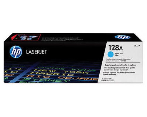 HP 128A TONER HP128A CIAN (CE321A)