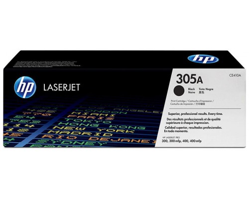 HP 305A TONER HP305A NEGRO (CE410A)