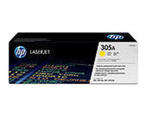 Toner hp 305a ce412a amarillo 2600pag