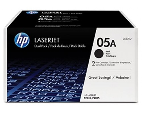 HP 05A TONER HP05A NEGRO (CE505D)