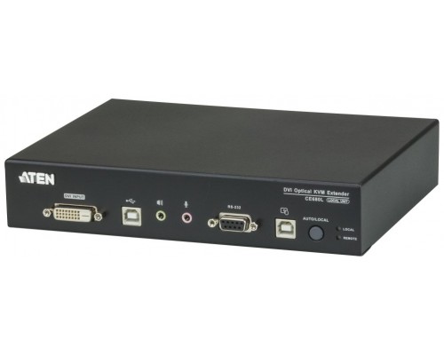 ATEN Extensor KVM óptico DVI USB (1920 x 1200 a 600m)