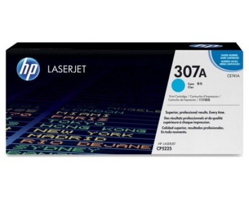 Toner hp ce741a cian 7300 paginas