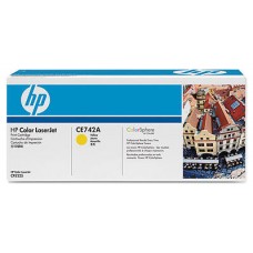 Toner hp ce742a amarillo 7300 paginas