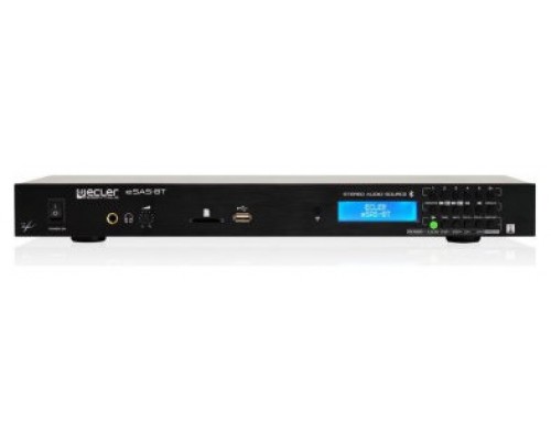 ECLER REPRODUCTOR DE AUDIO STEREO AUDIO SOURCE W/BT (CESASBT