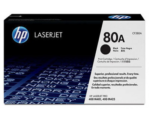 HP 80A TONER HP80A NEGRO (CF280A)