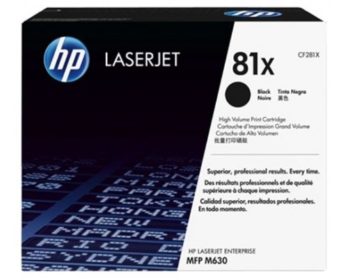 HP 81X TONER HP81X NEGRO (CF281X)