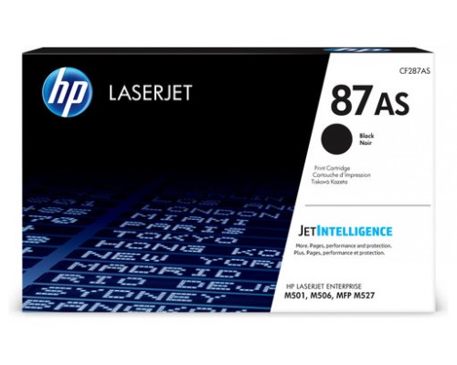 HP Cartucho de tóner Original LaserJet 87AS negro