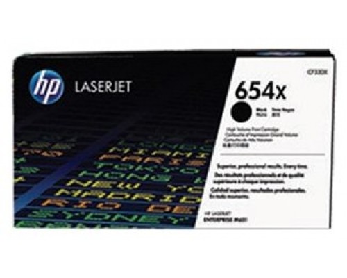 Toner hp 654x cf330x negro 20500