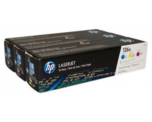 HP 126A TONER HP126A TRICOLOR (CF341A)