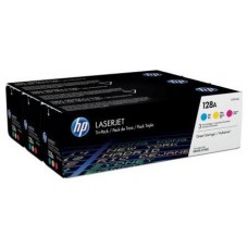 HP 128A TONER HP128A TRICOLOR (CF371AM)