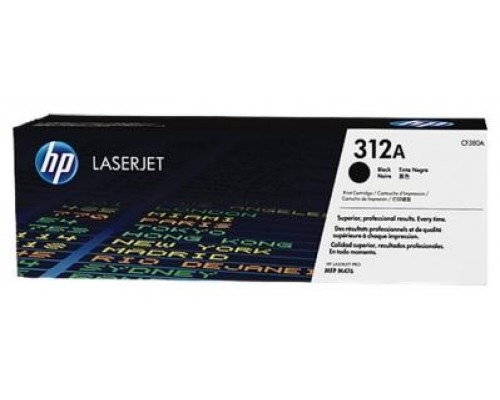 HP 312A TONER HP312A NEGRO (CF380A)