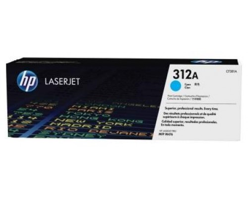 HP 312A TONER HP312A CIAN (CF381A)