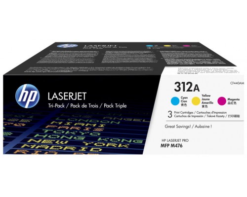 HP 312A TONER HP312A TRICOLOR (CF440AM)