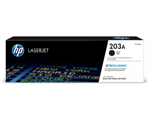 HP 203A TONER HP203A NEGRO (CF540A)