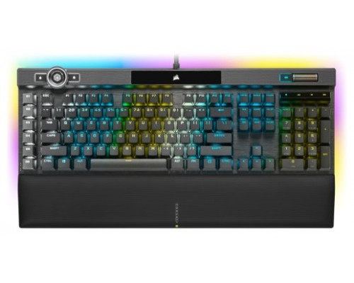 TECLADO CORSAIR K100 OPZ RGB PLATA CH-912A01A-ES